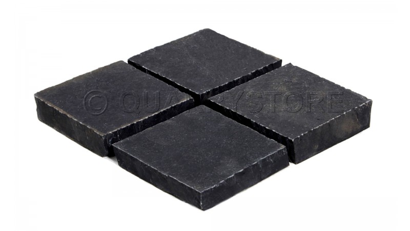 Black Limestone Cobbles (100x100mm)