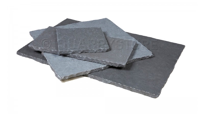 Grey Limestone Paving (22mm Calibrated Mix Pack) 
