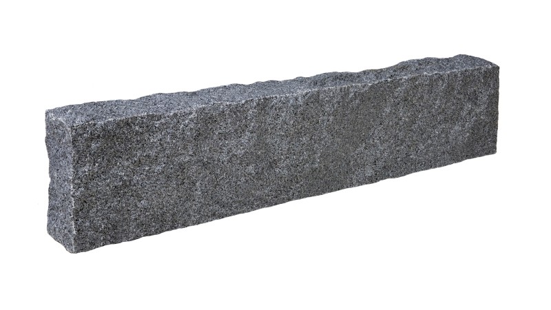 Natural Split Charcoal Granite Kerbs (200x100x1000mm) 