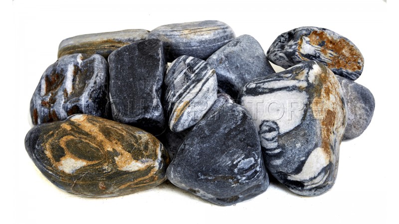 100-200mm Black Angel Cobbles 100-200mm Black Angel Cobbles