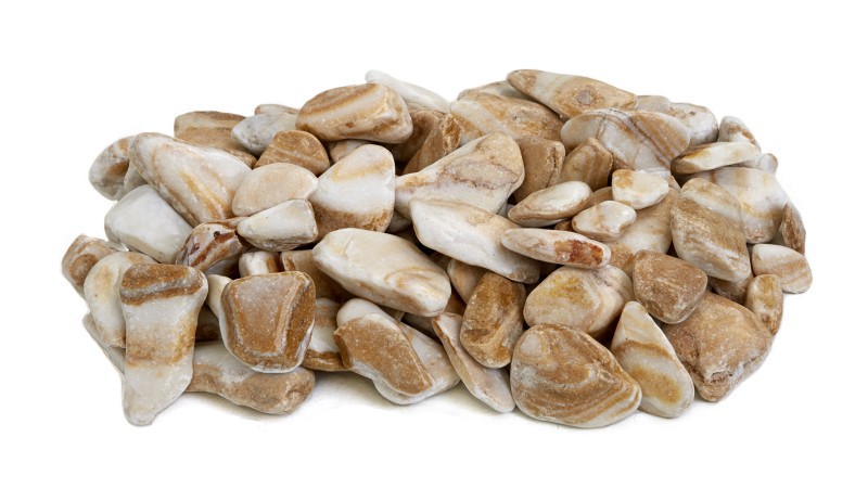 20-40mm Apricot Marble Pebbles