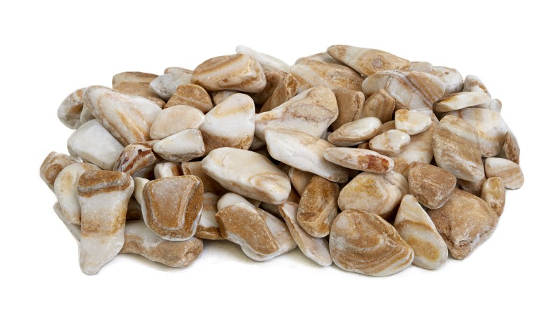 20-40mm Apricot Marble Pebbles 20-40mm Apricot Marble Pebbles