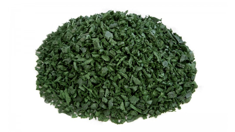 Green Rubber Chippings 